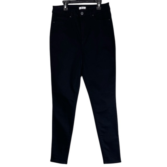 Ricki's High Rise Skinny Twill Jeans Black Stretch Size 8 - Picture 11 of 11